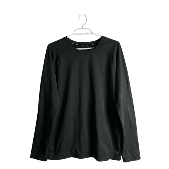 GAIAM Tops - Gaiam Women's Charcoal Gray Crewneck Performance Wear Long Sleeve Shirt